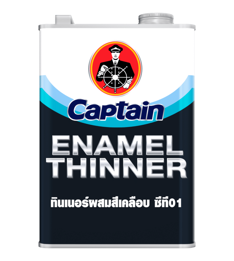 ทินเนอร์ น้ำมันผสมสีเคลือบ กัปตัน ซีที 01 ทินเนอร์ น้ำมันผสมสีเคลือบ กัปตัน ซีที 01